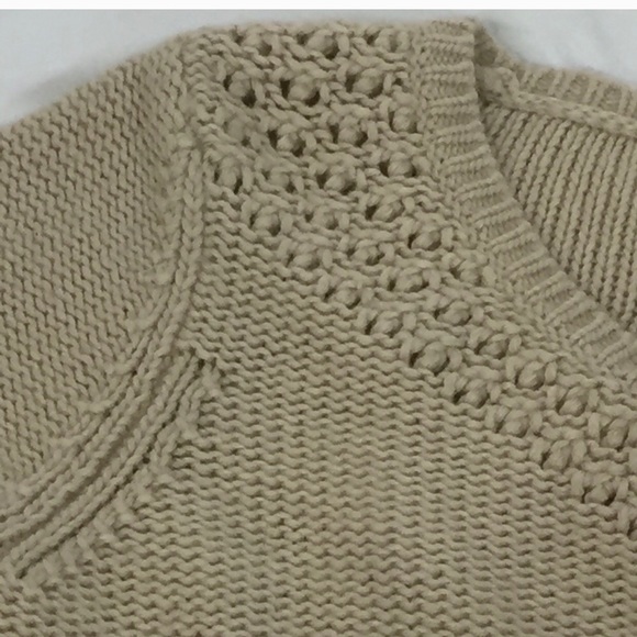 American Eagle Outfitters Tan Tunic Sweater Size L - Picture 3 of 8